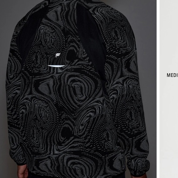 NWT Fabletics The Infinite Jacket Black High Frequency Reflective M - Picture 4 of 7